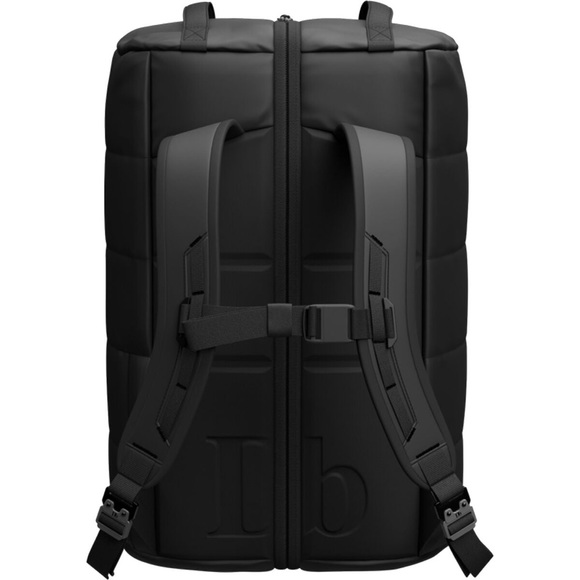Db Journey Hytta Split Duffel Bag Backpack 50L - "DB" Carry-On Bag - Black Out - Picture 7 of 16